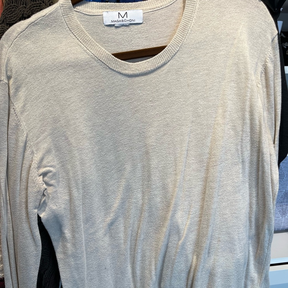 Magaschoni women’s Cream Sweater